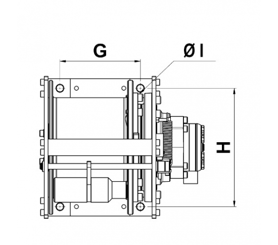 Лебедка Ferrari Int2 FW 50 - 160