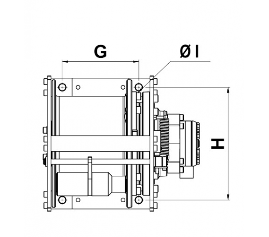 Лебедка Ferrari Int2 FW 200 - 460