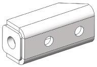 Кронштейн  крепления  нижний для Scania V-Forest