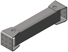 Балка задняя  V-Forest