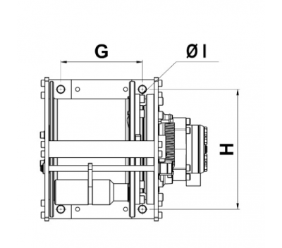 Лебедка Ferrari Int2 FW 50 - 160