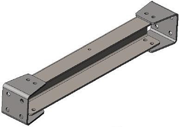 Траверса в надрамник для Volvo  V-Forest