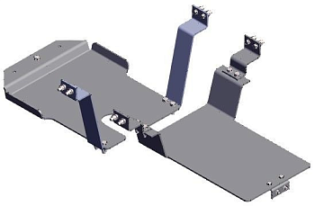 Защита двигателя для грузовиков Mercedes-Benz Arocs 6x4