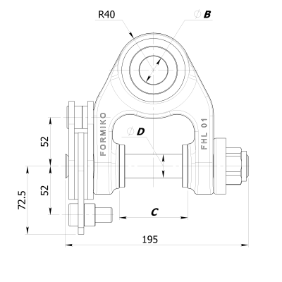 Подвеска Formiko FHL01B