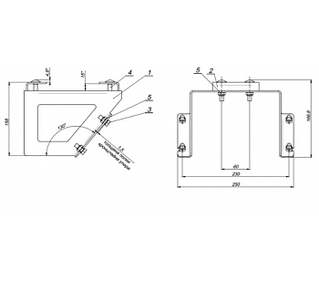 Кронштейн противооткатного башмака V-Trailer