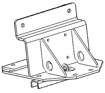 Кронштейн запасного колеса V-Trailer