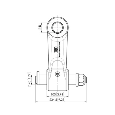 Подвеска Baltrotors BR3-80/45