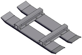 Защита дополнительного бака для грузовиков Mercedes-Benz Arocs 6x6