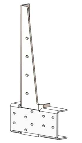 Кронштейн крепления левый V-Forest