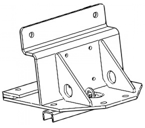 Кронштейн запасного колеса V-Trailer